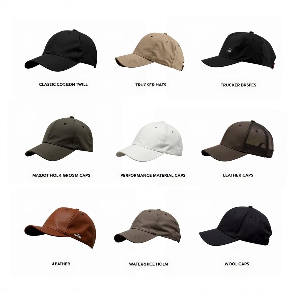 Different Jackson Hole Baseball Cap Styles