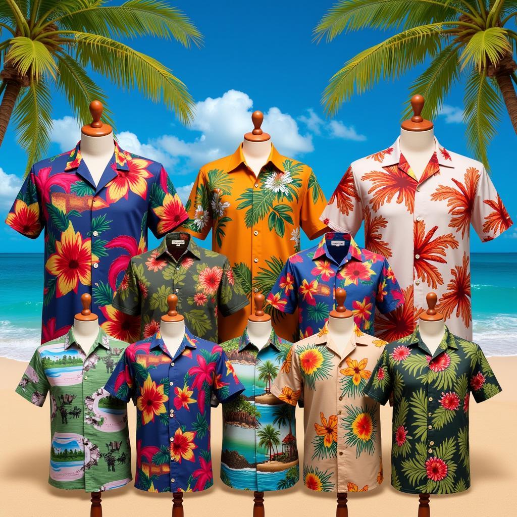 Early Hawaiian Shirt Designs from Jams World