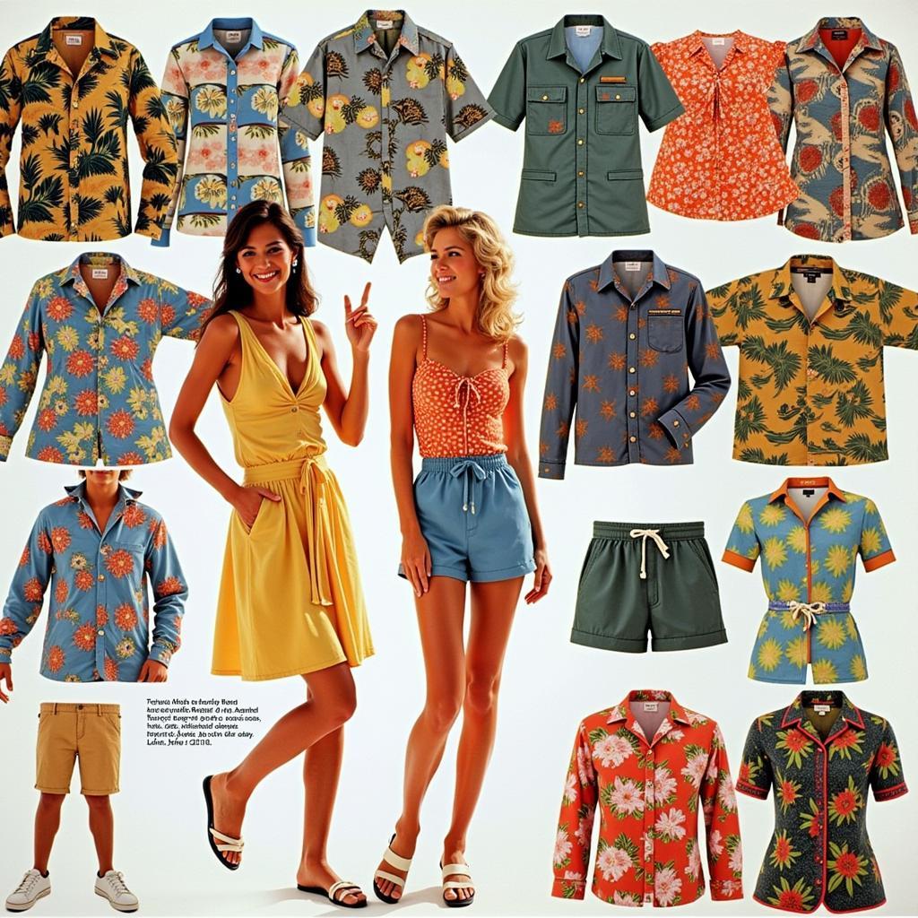 Jams World Resort Wear Collection from the 1980s