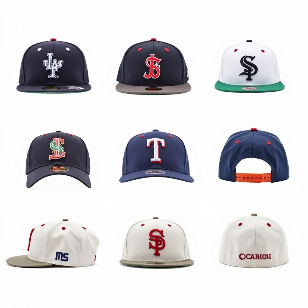 Fitted, Snapback and Adjustable Japanese Baseball League Caps