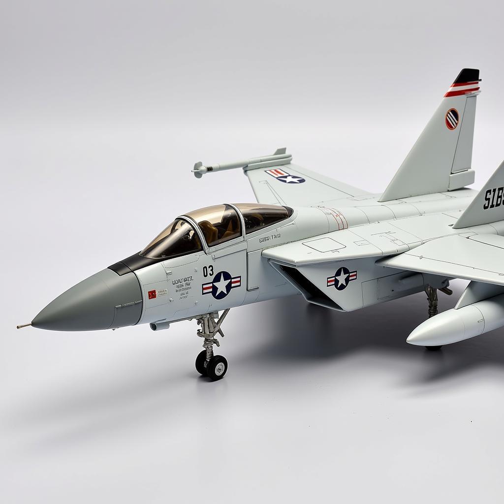 JC Wings F-14 Tomcat Diecast Model in Detail