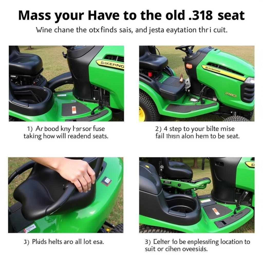 Installing a JD 318 Seat - Step-by-Step Guide