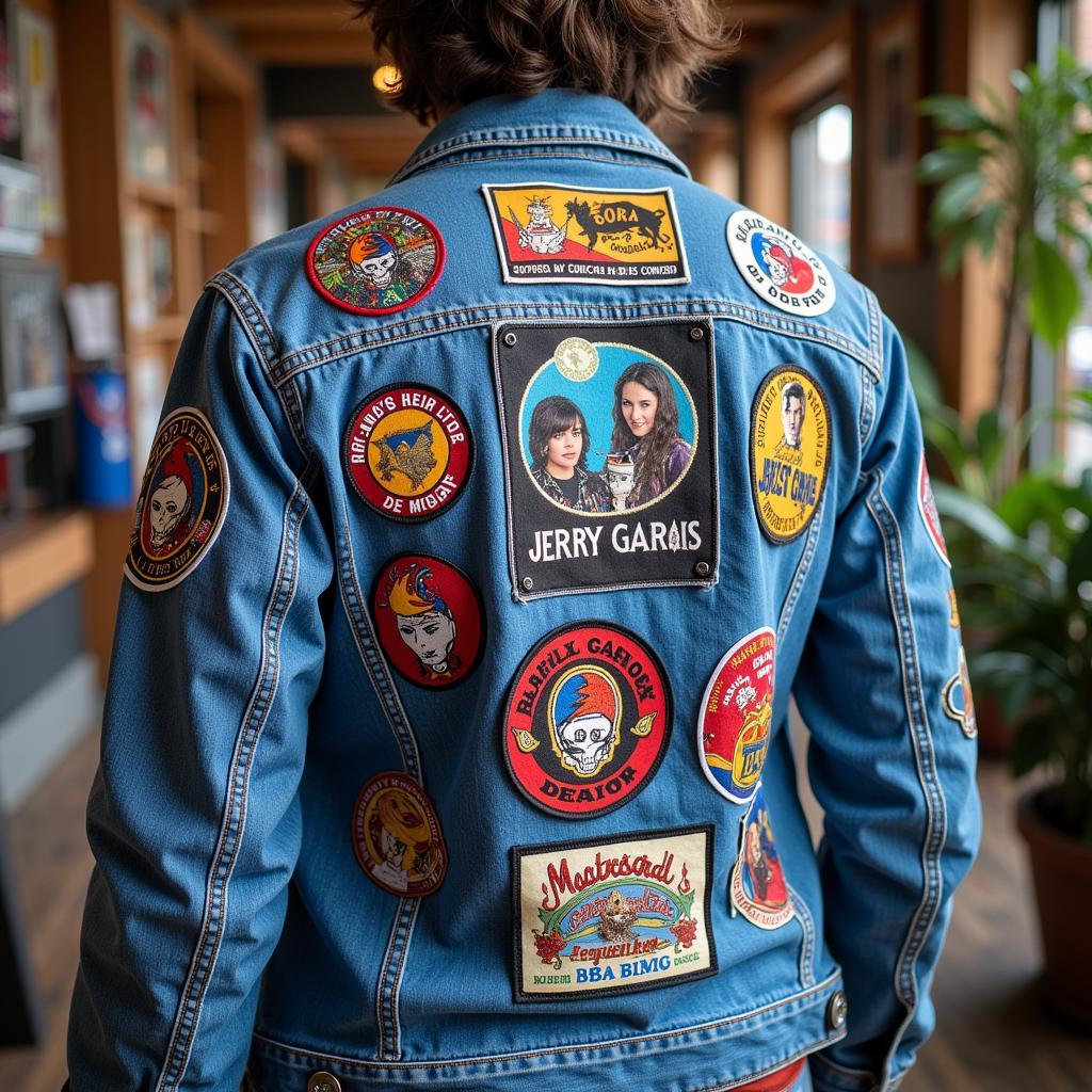 Jerry Garcia Patch on Jacket