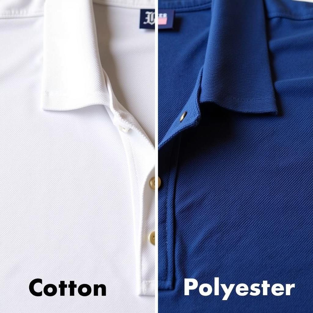 Comparing Cotton and Polyester Jerzees Polo Shirts