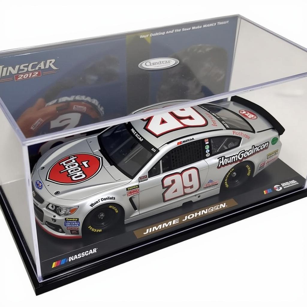 Jimmie Johnson 2020 1/24 Diecast Car in Display Case