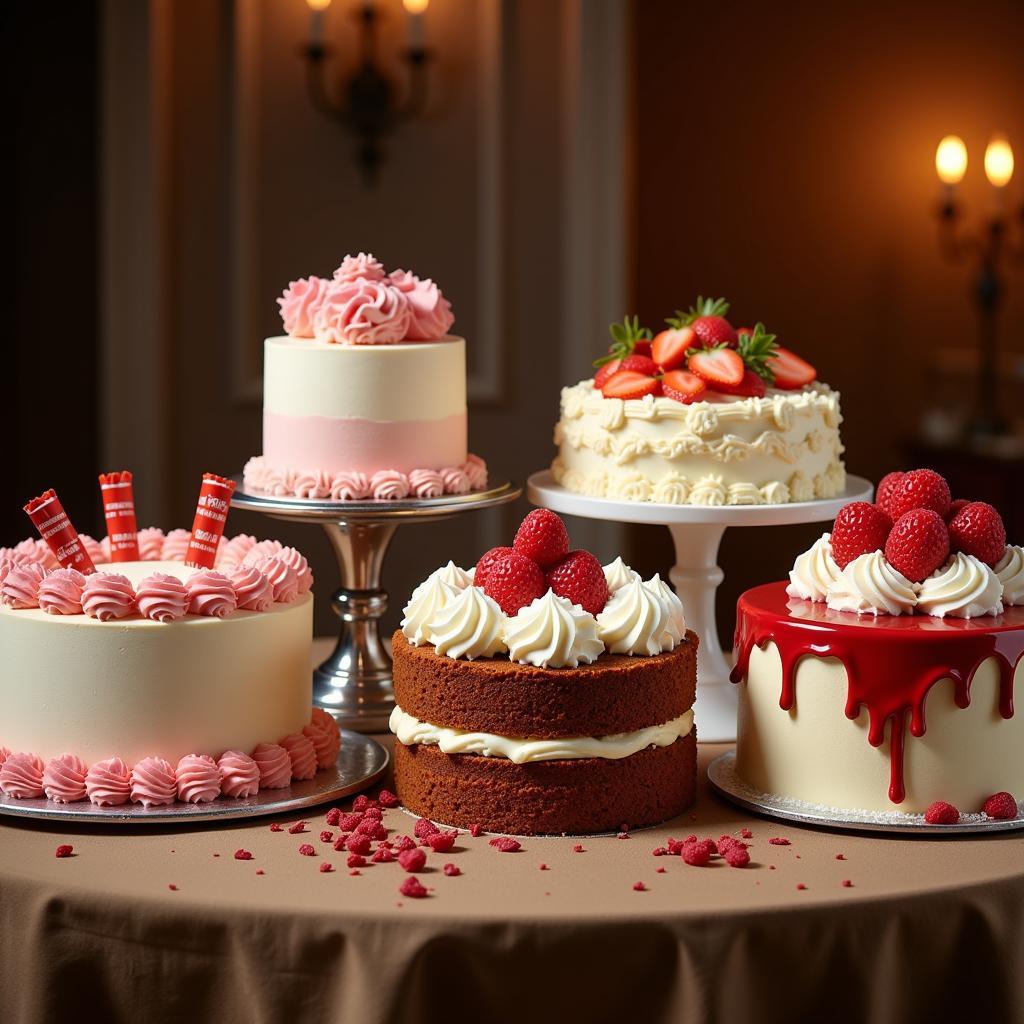 Jimmy the Baker's Cake Display