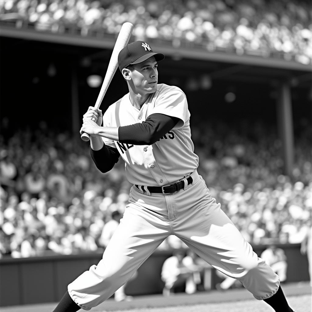 Joe DiMaggio's legendary 56-game hitting streak in 1941