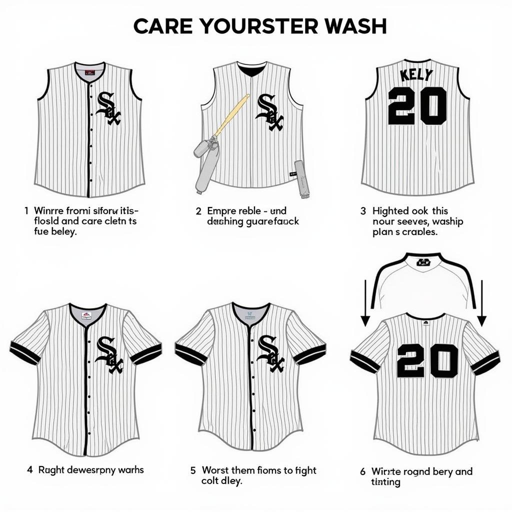 Joe Kelly White Sox Jersey Care and Storage