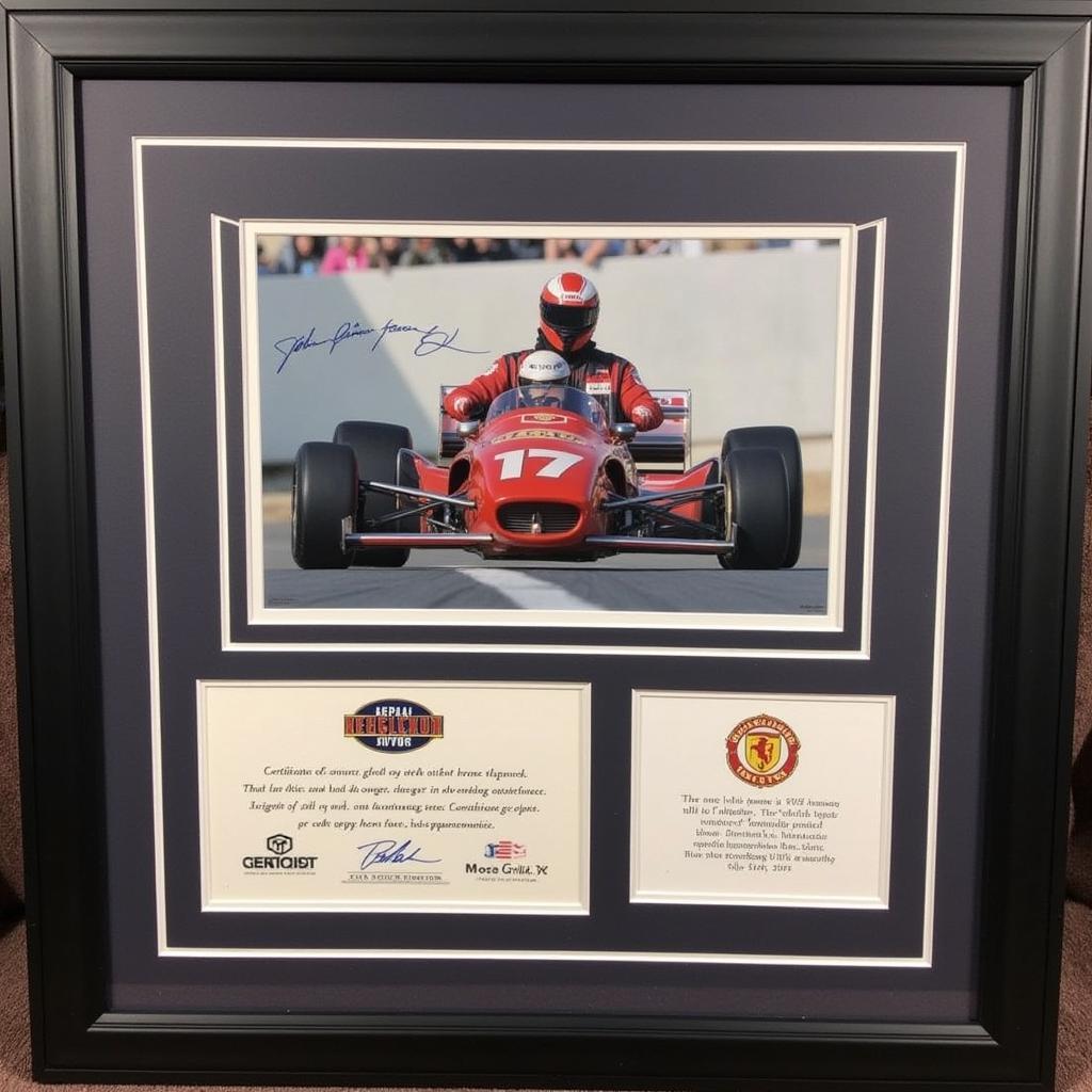 Authenticated John Force Autographed Photo from a Specialist Dealer