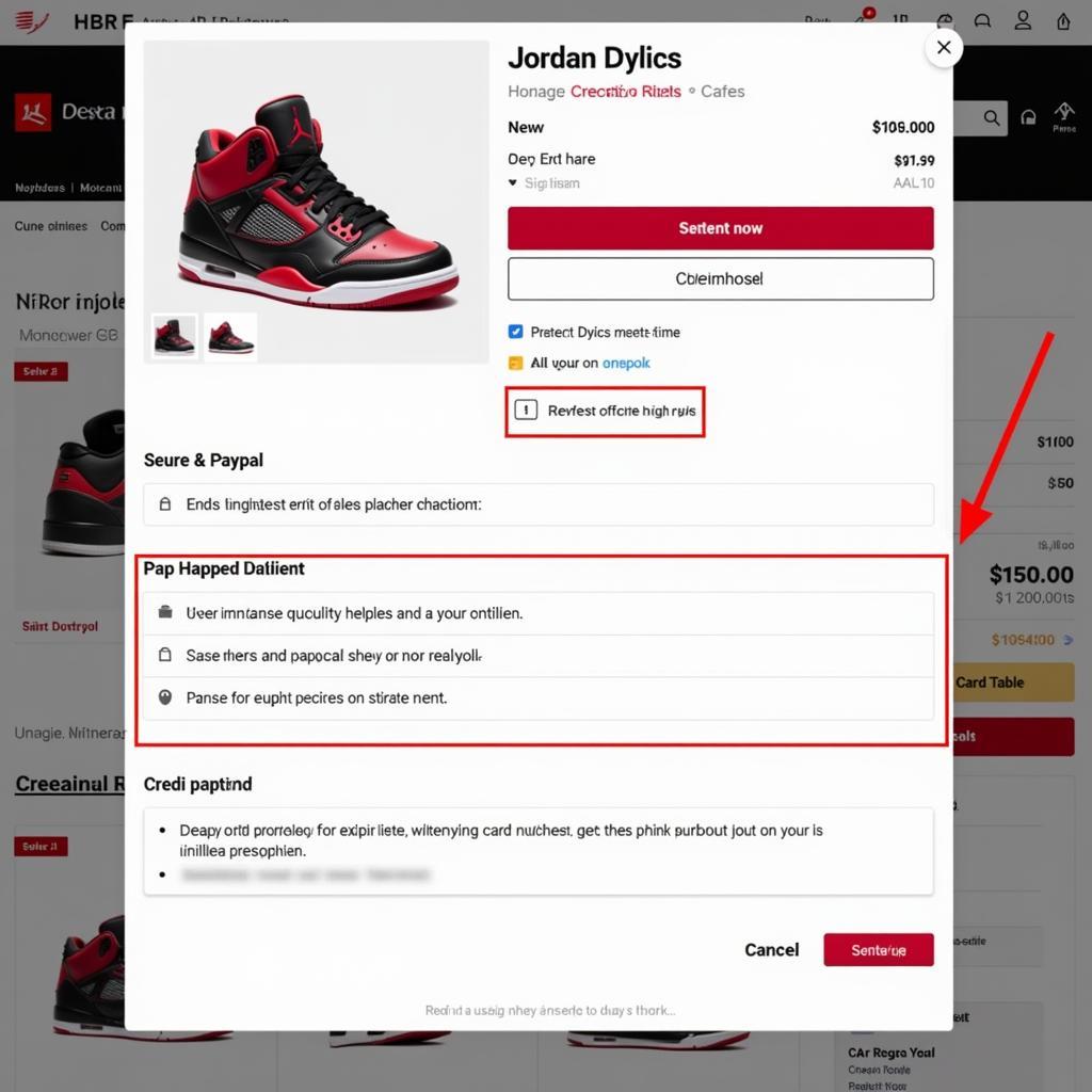 Secure Payment Options on a Jordan Replicas Website