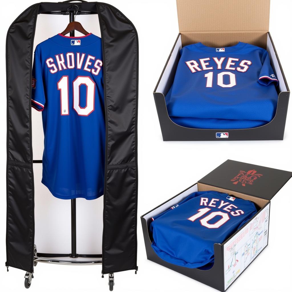 Proper storage and care for a Jose Reyes Mets jersey.