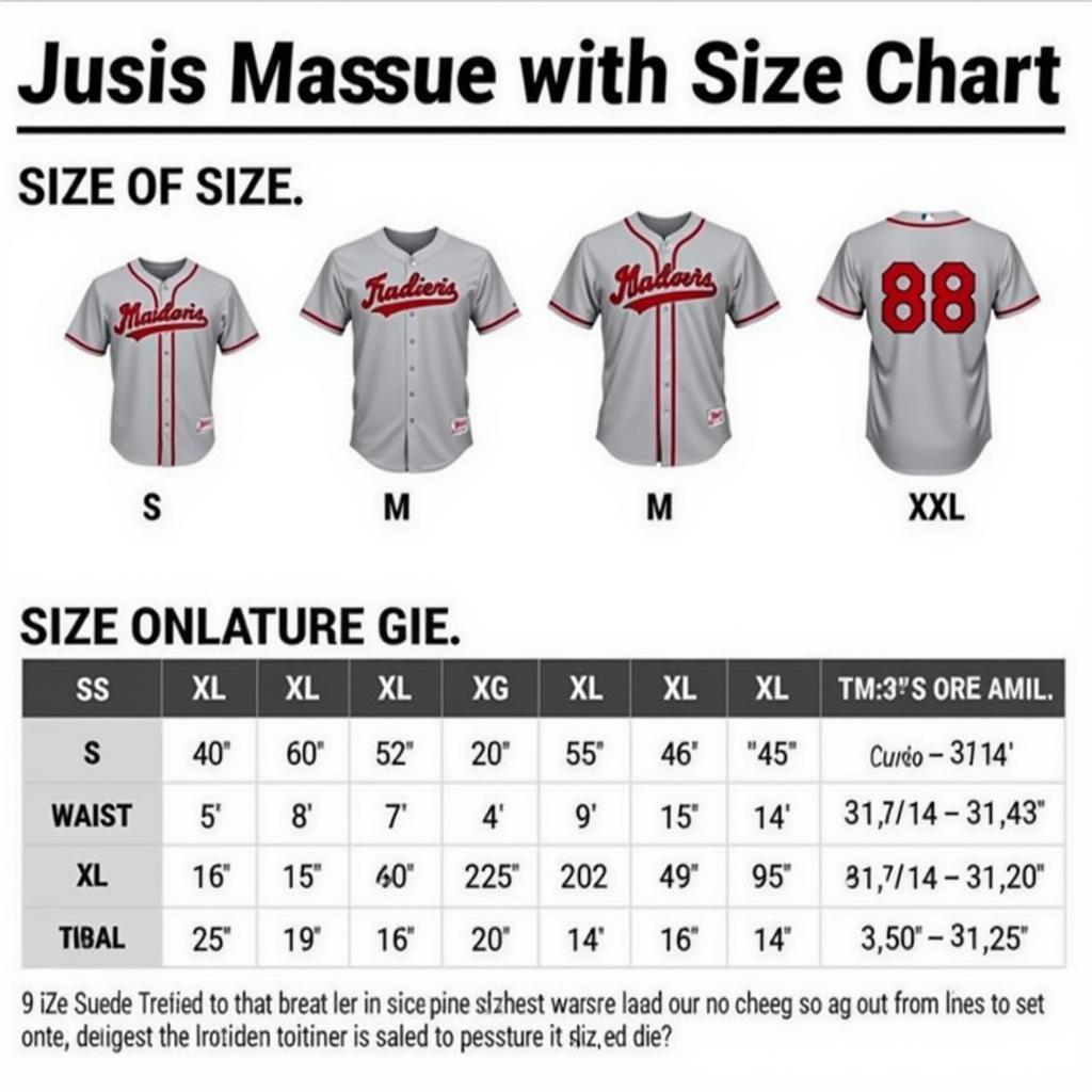 Jose Trevino Jersey Sizing Chart: Find the Perfect Fit