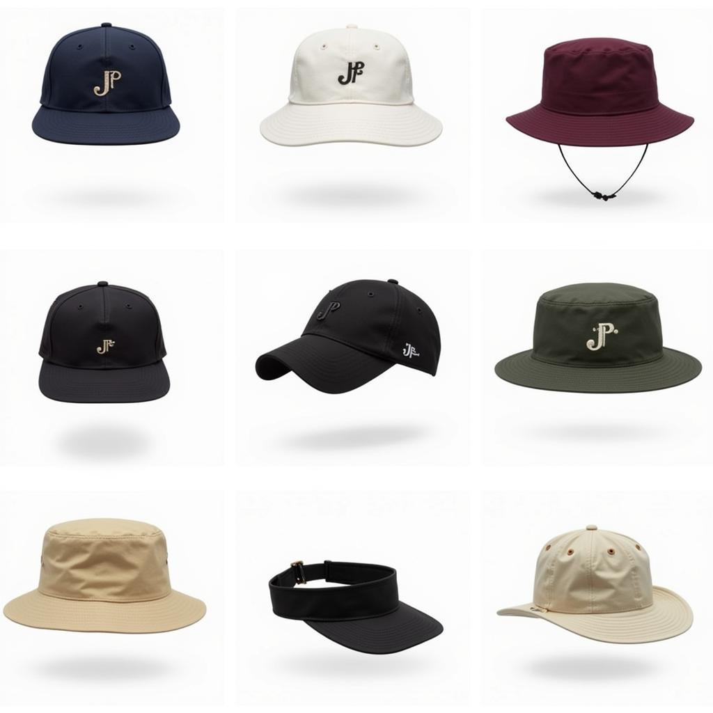 Various JP Hat Styles