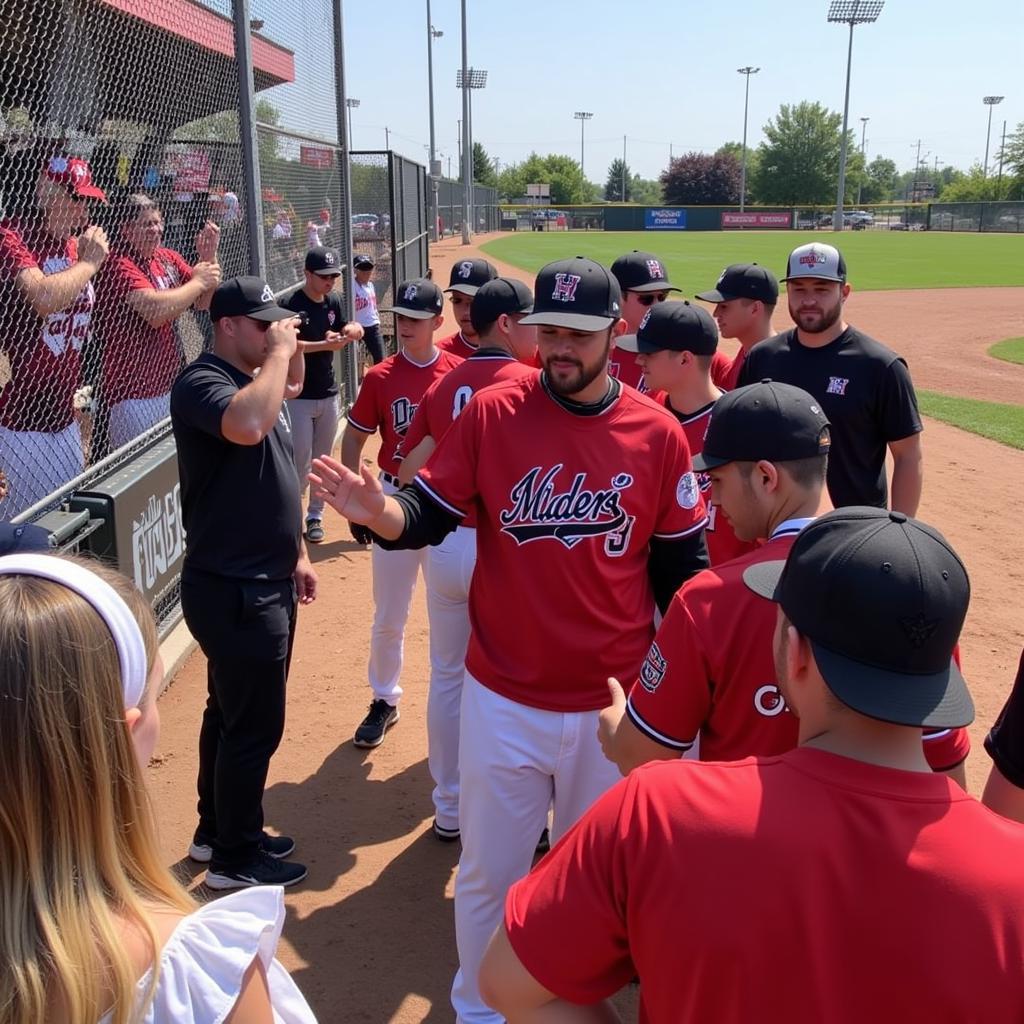 JSerra Baseball Team with Community Supporters