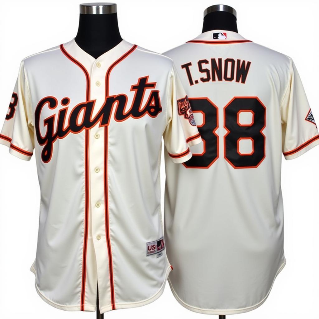 Authentic JT Snow San Francisco Giants Jersey