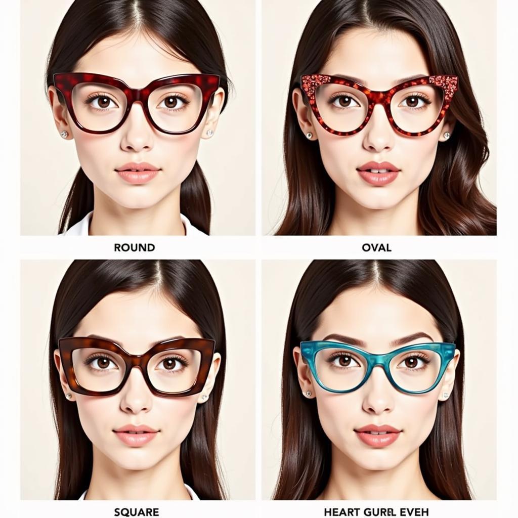 Matching Just Cavalli Frames to Different Face Shapes