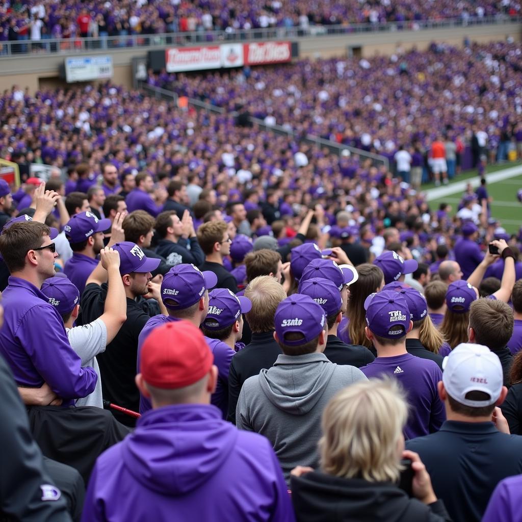 K-State Fans Sporting Their Hats