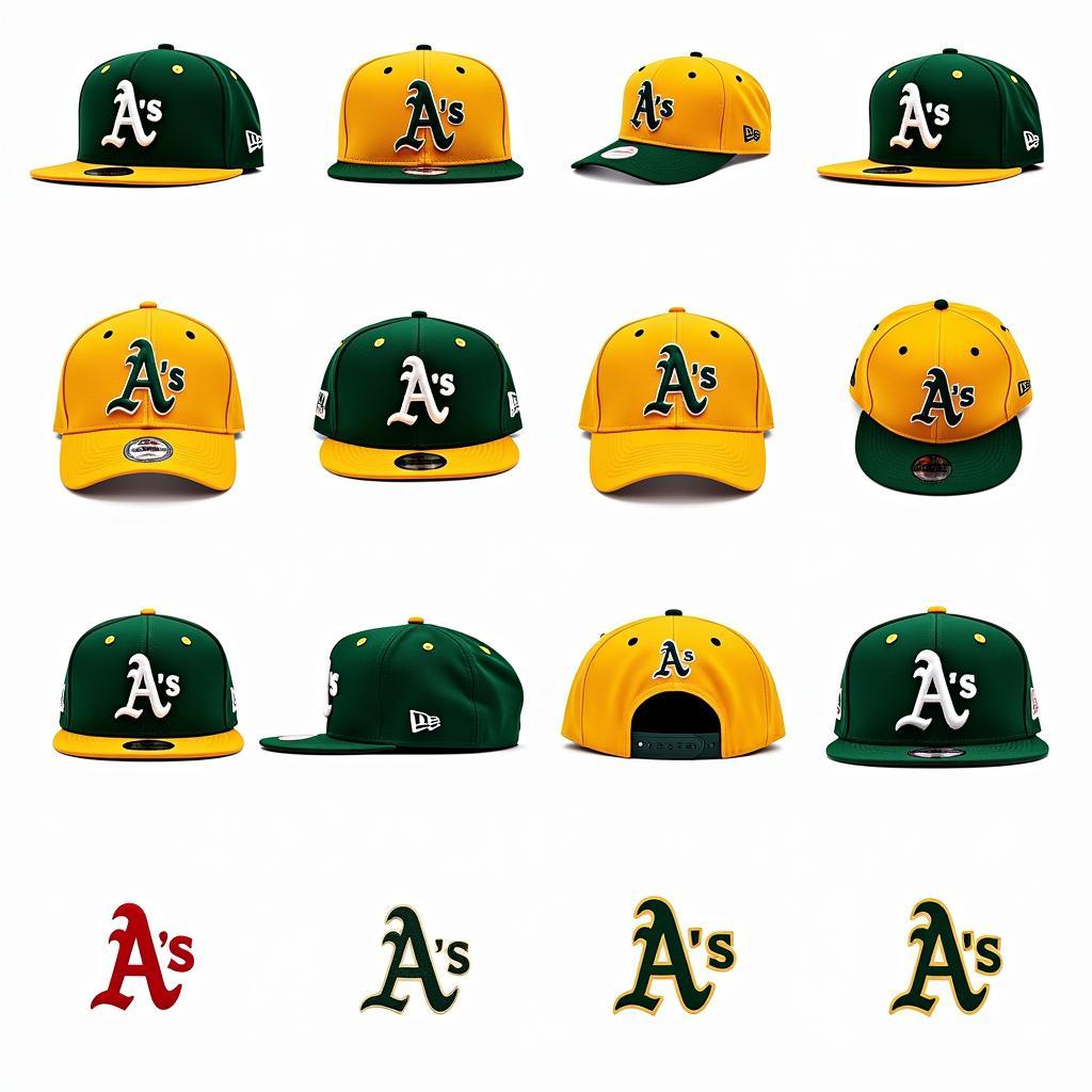 Kansas City A's Hat Styles