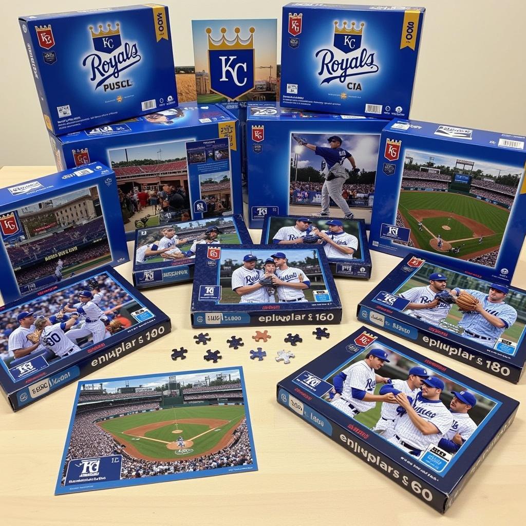 Kansas City Royals Puzzle Piece Counts