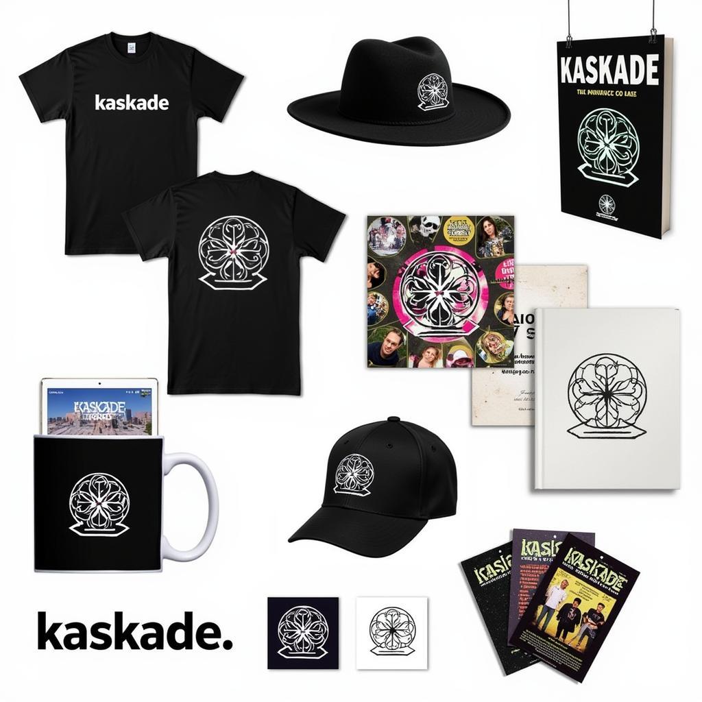 Kaskade Logo on Merchandise and Promotional Materials