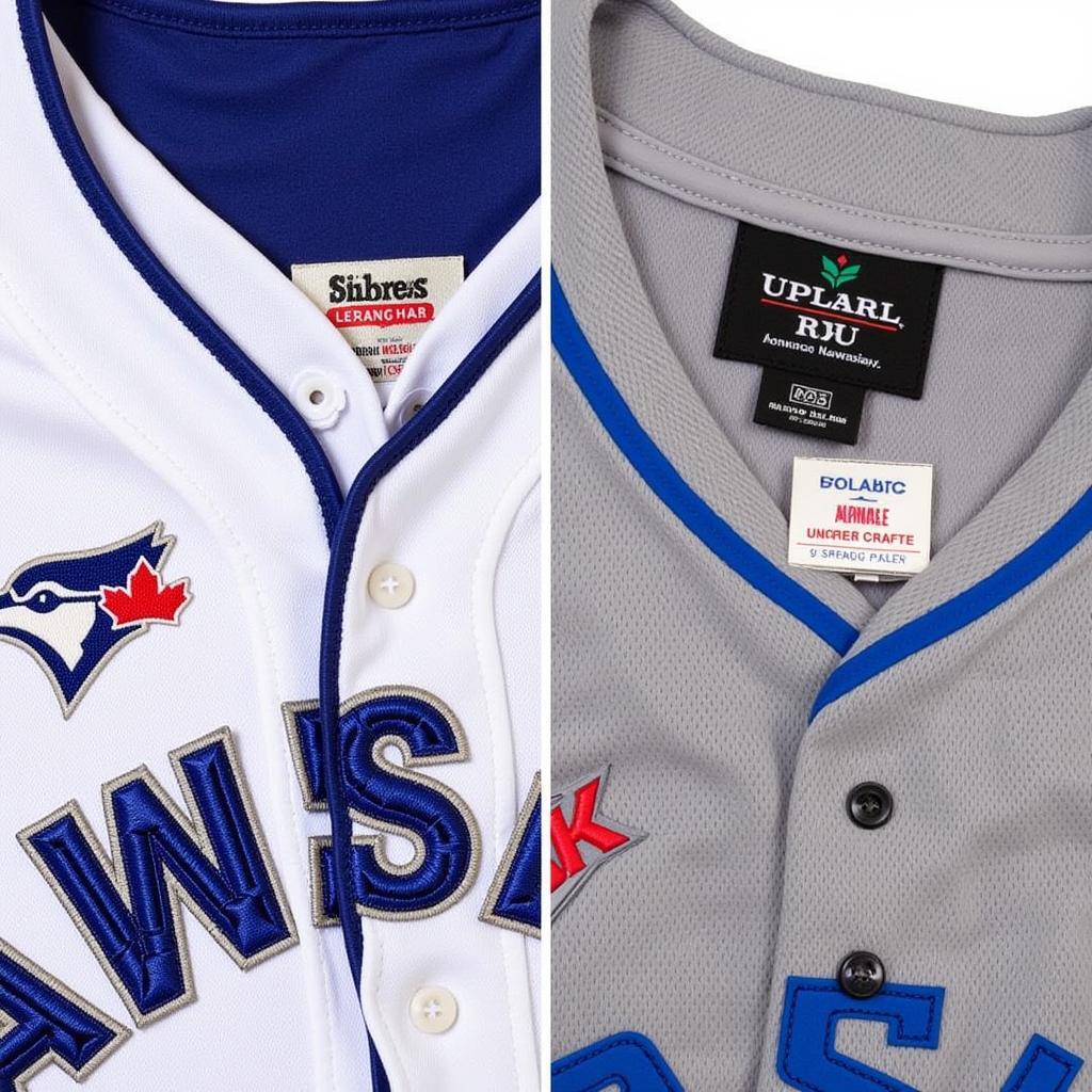 Authentic vs Replica Kawasaki Jays Jersey