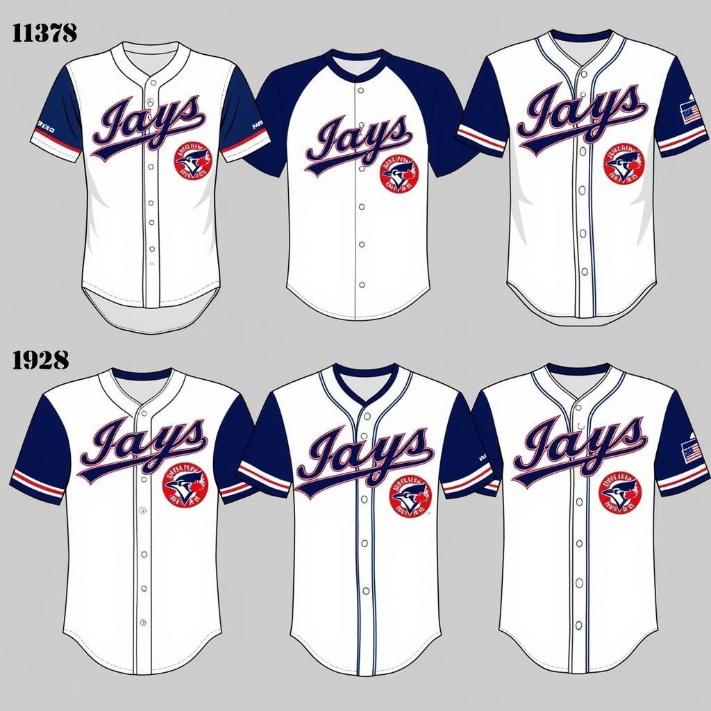 Evolution of Kawasaki Jays Jersey Design