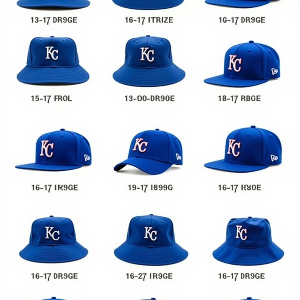 KC Blue Hat Evolution Through the Years