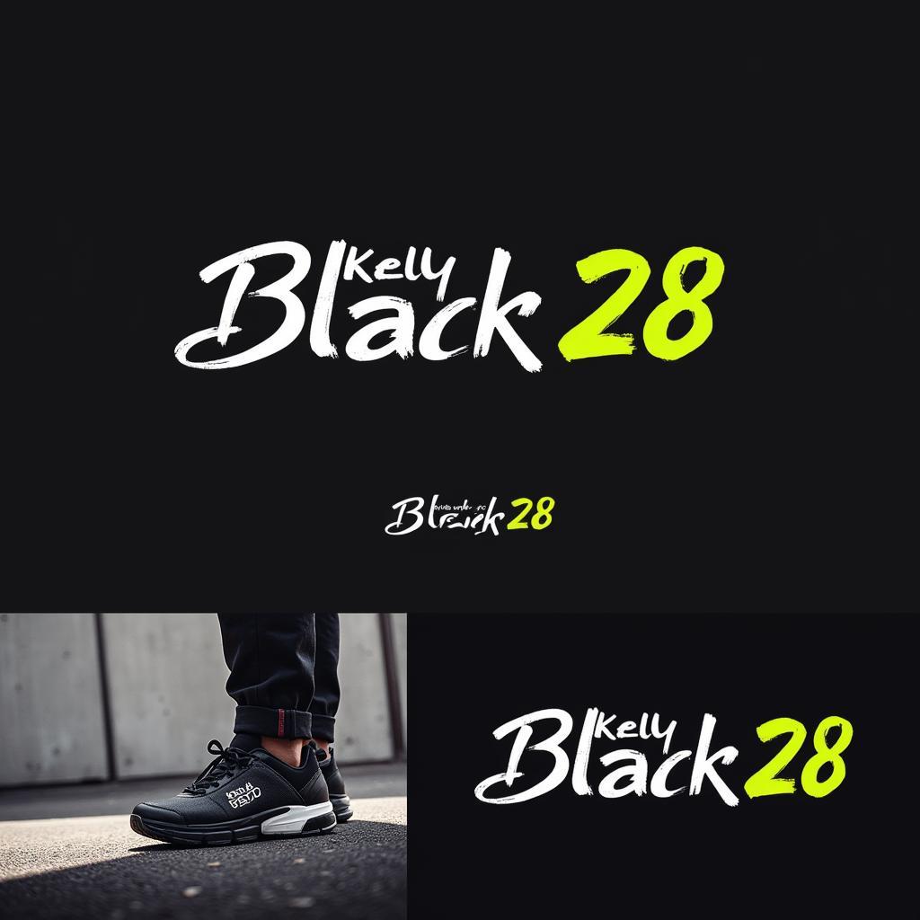 Kelly Black 28 Athletic Shoe Design - Innovation and Style