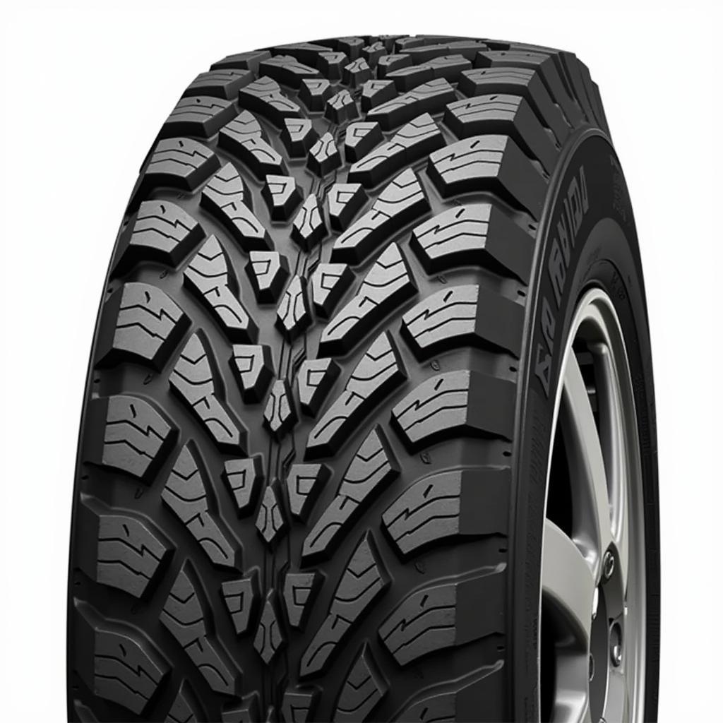 Kenda 225 40 18 tire tread pattern close-up