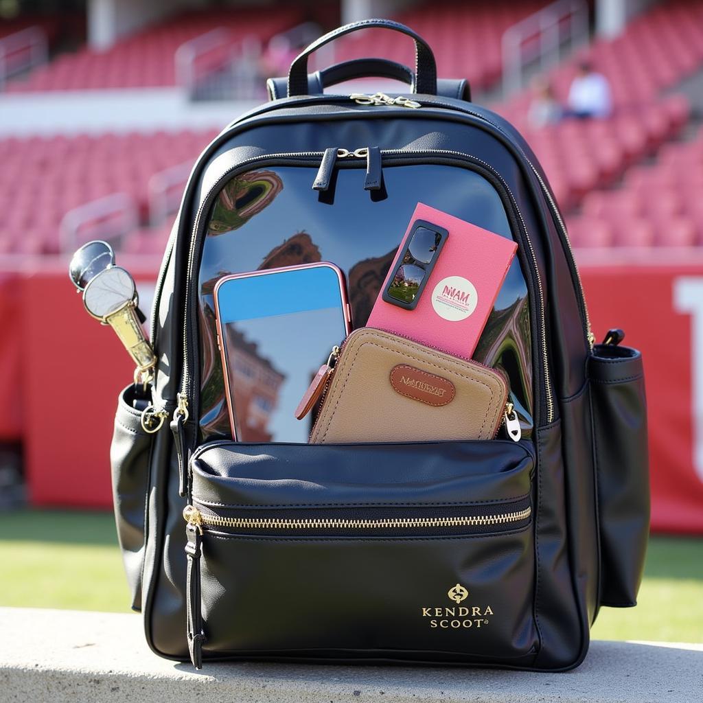 Kendra Scott Clear Backpack: Stadium Approved and Stylish