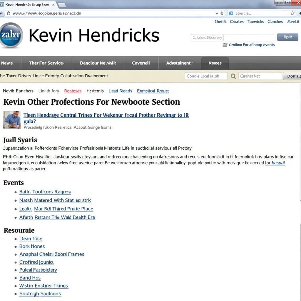 Kevin Hendricks Industry News and Updates from Professional Organizations