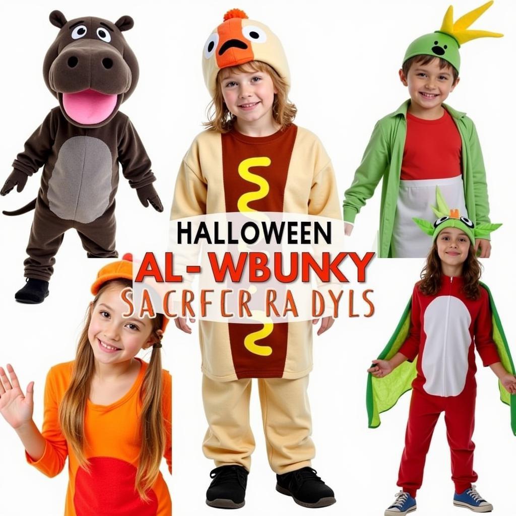 Kids H Costumes for Halloween