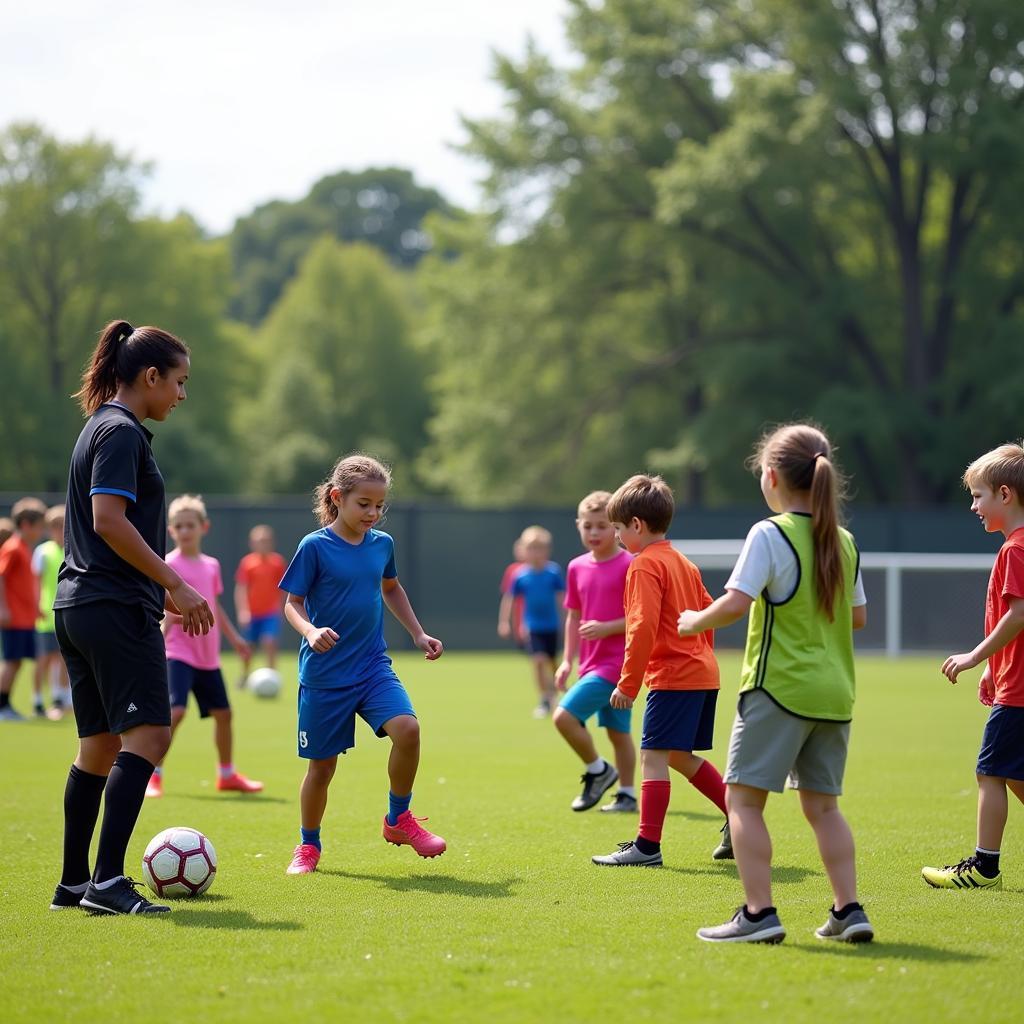 Kids Rochester Crew Training Session