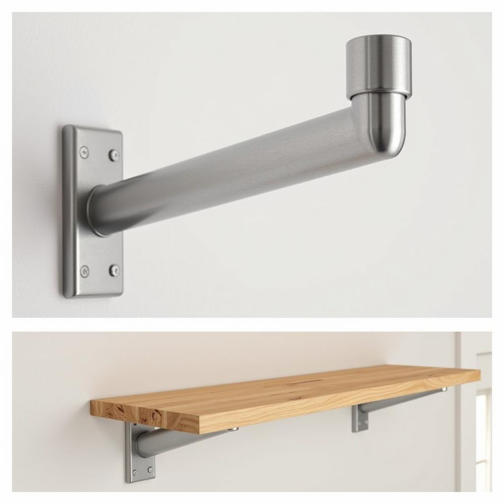 L-Shaped Wall Bracket for Shelves