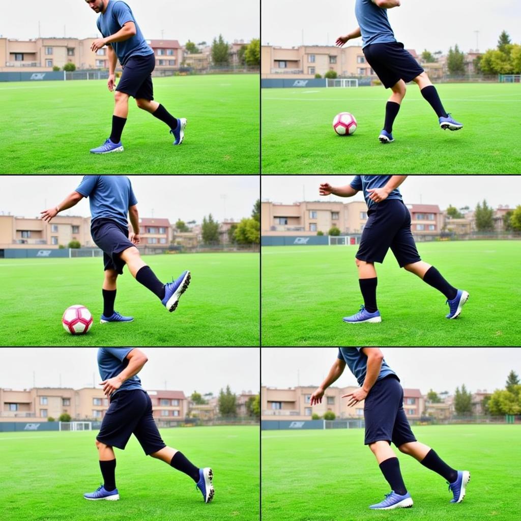 Variations of La Sword in Football - Different angles and footwork