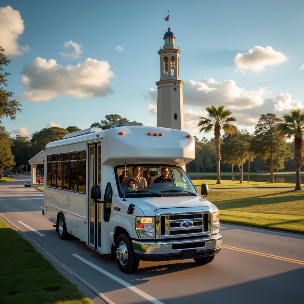 Group Travel on a Lakeland Charter Bus