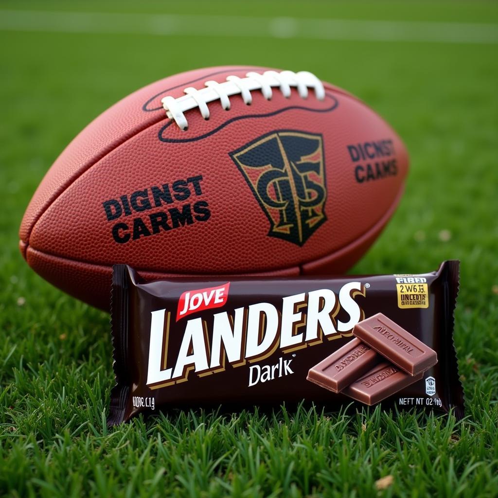 Landers Dark Chocolate for Footballers