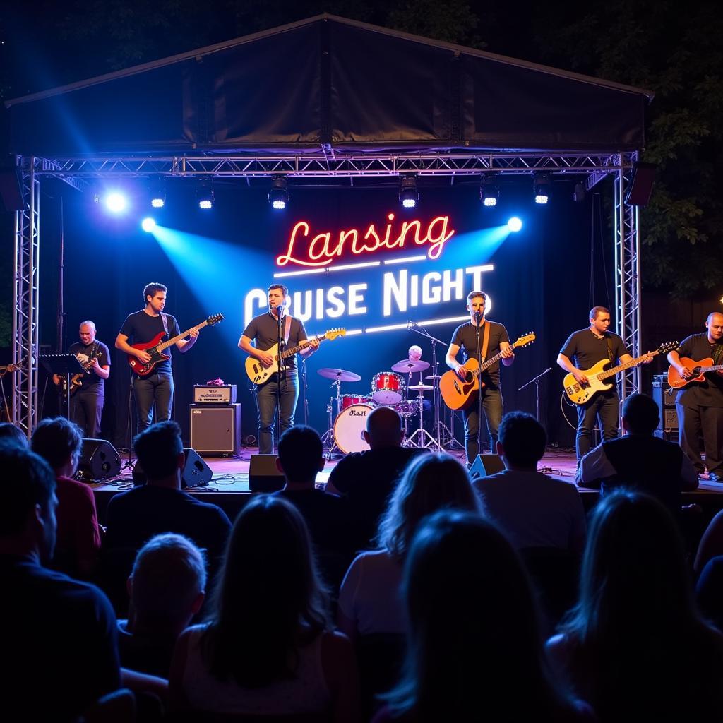 Live Music Performance at Lansing Cruise Night