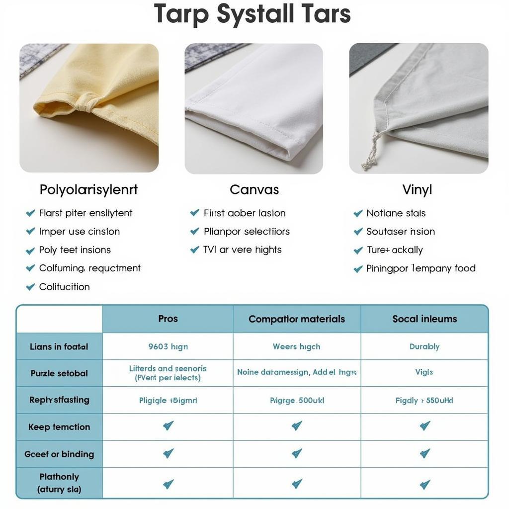 Comparing Different Tarp Materials