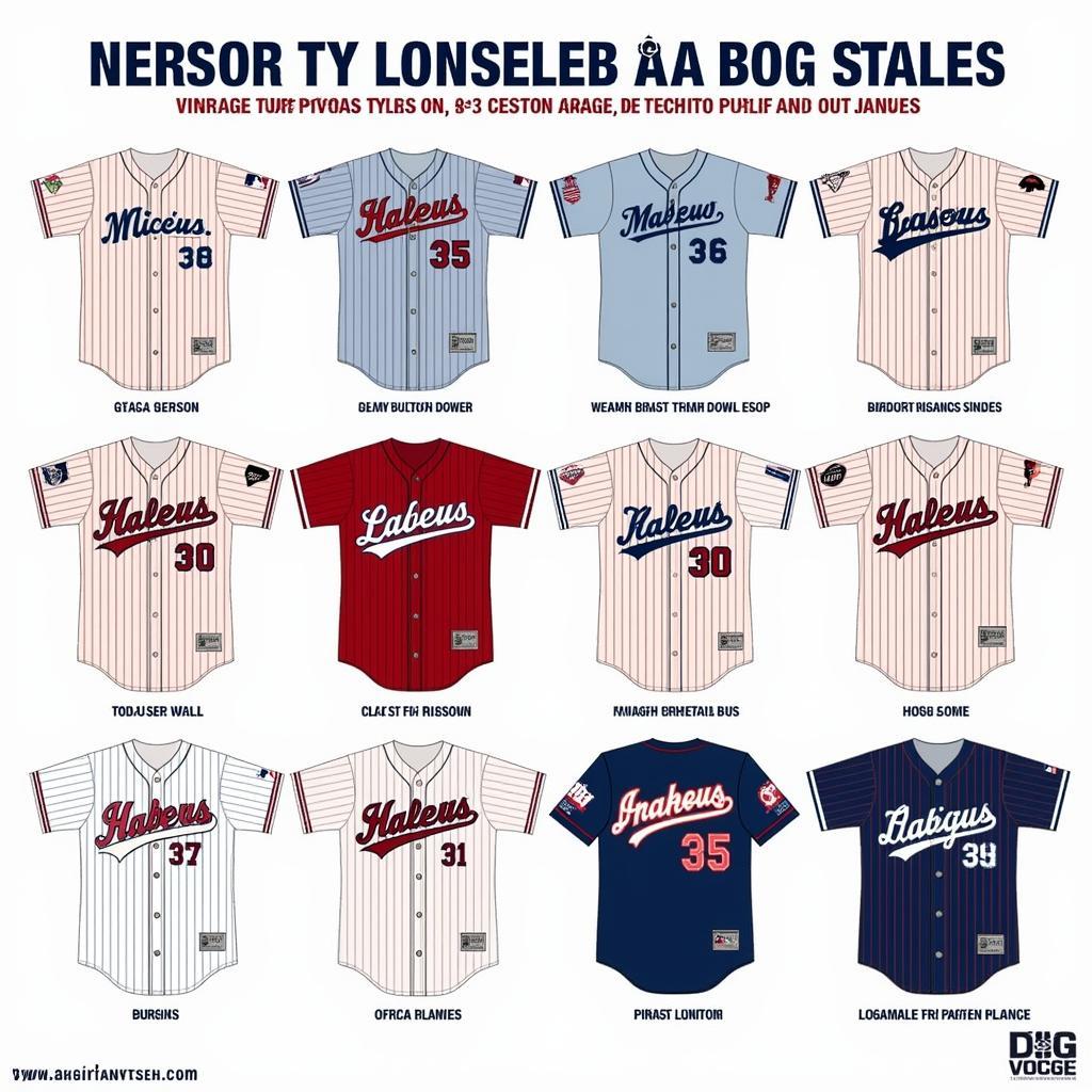 Las Vegas Baseball Jersey Styles