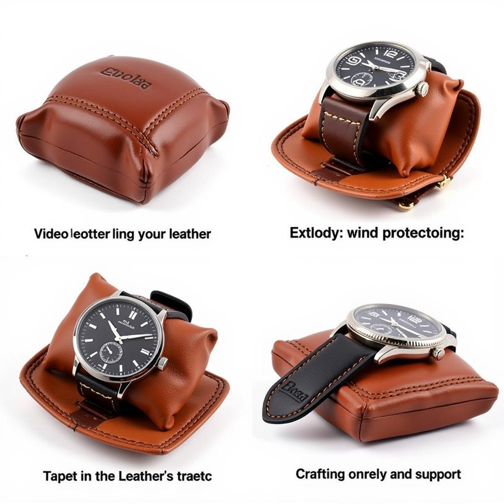 High-Quality Leather Watch Cushion