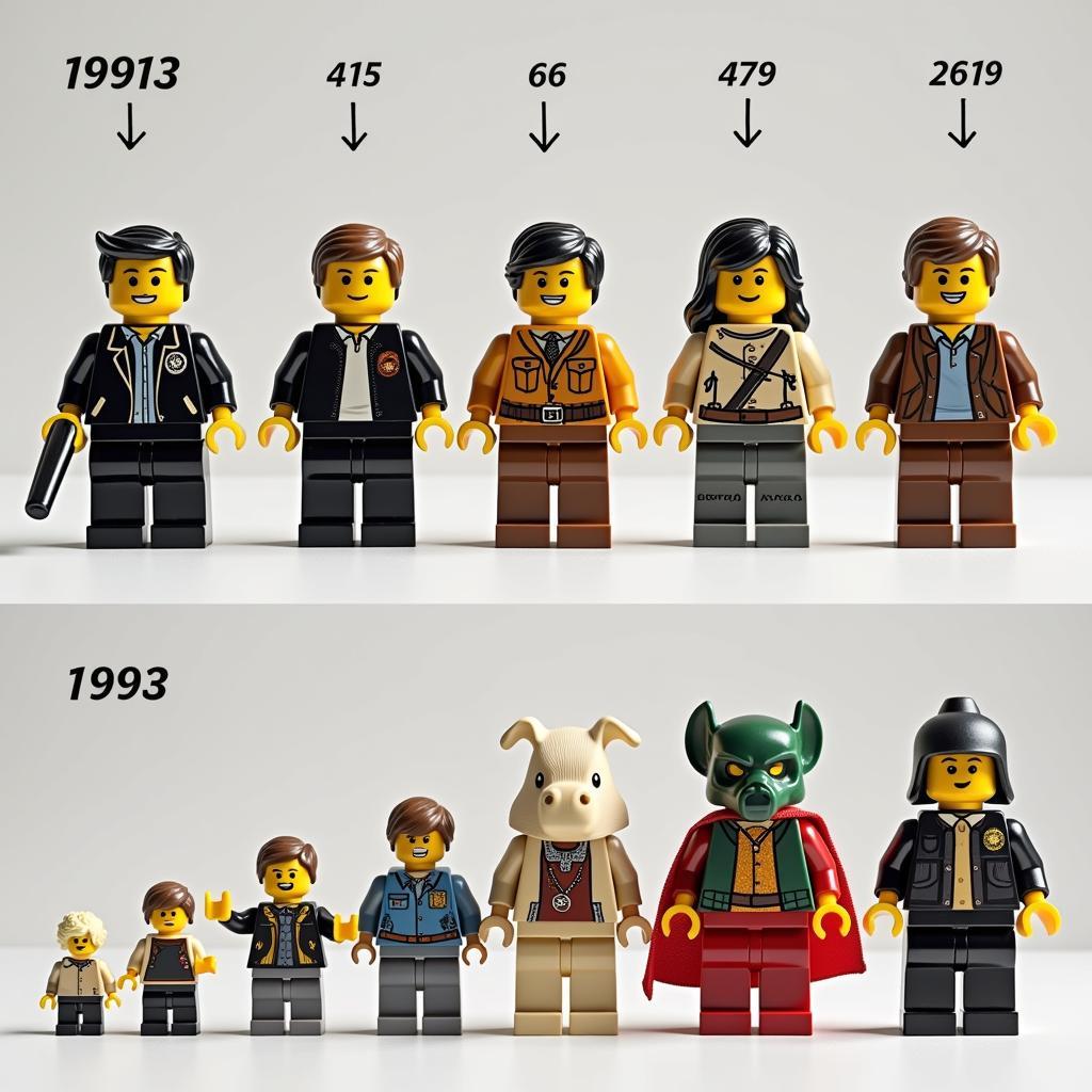 Evolution of the LEGO Minifigure