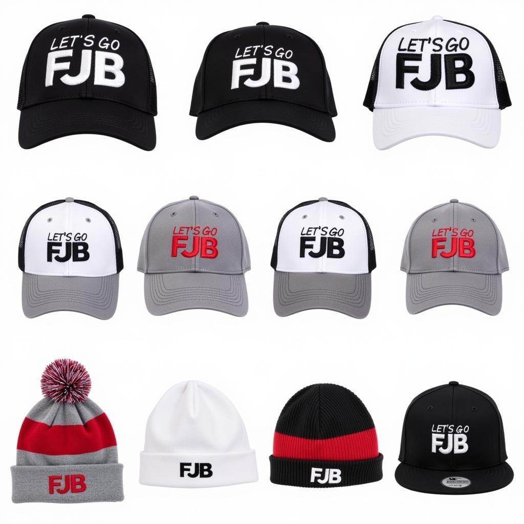 Different Styles of Let's Go Brandon Hats