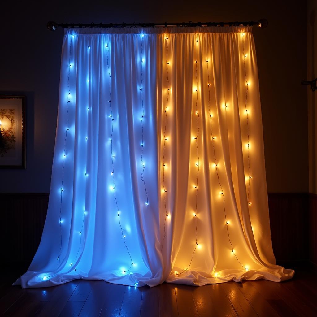 Lighting Techniques for Party Curtains