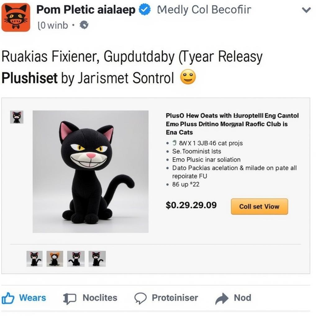 Finding Limited-Edition Emo Cat Plush