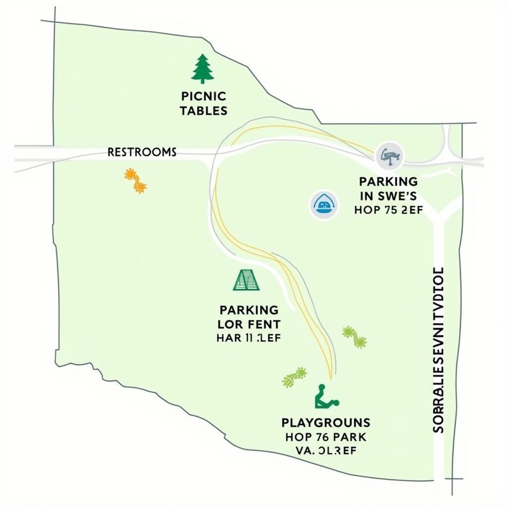 Long Park Field Map Symbols and Legends