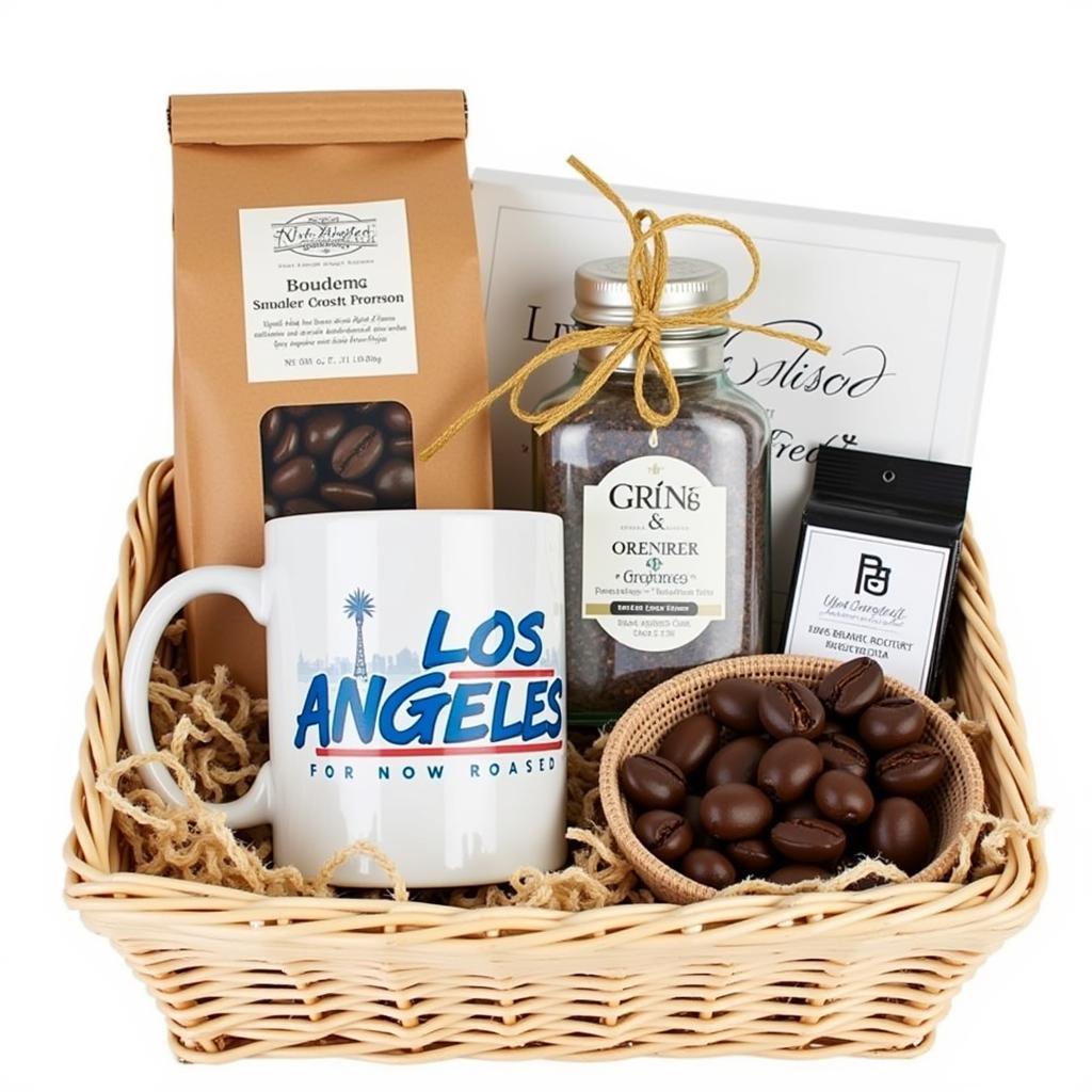 Los Angeles Coffee Mug Gift Set