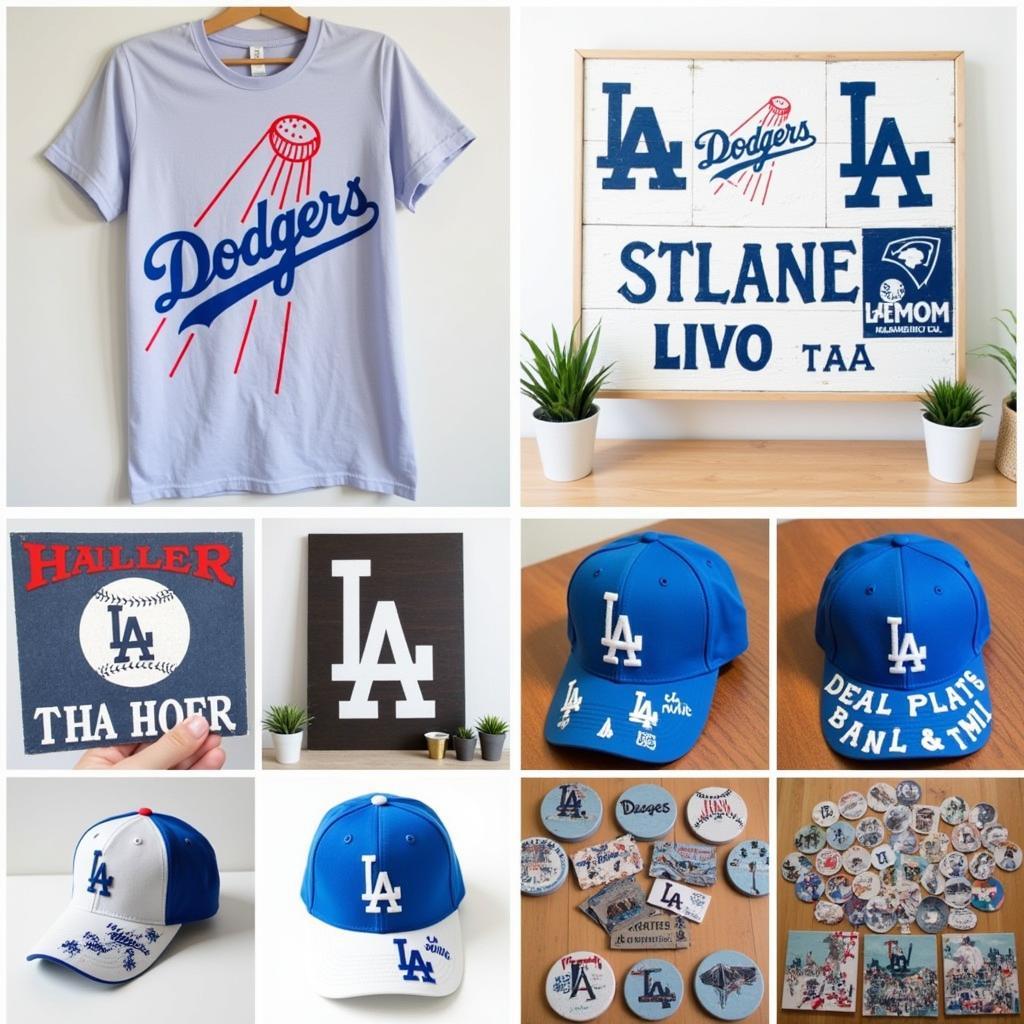 Creative Projects Using Los Angeles Dodgers Stencils