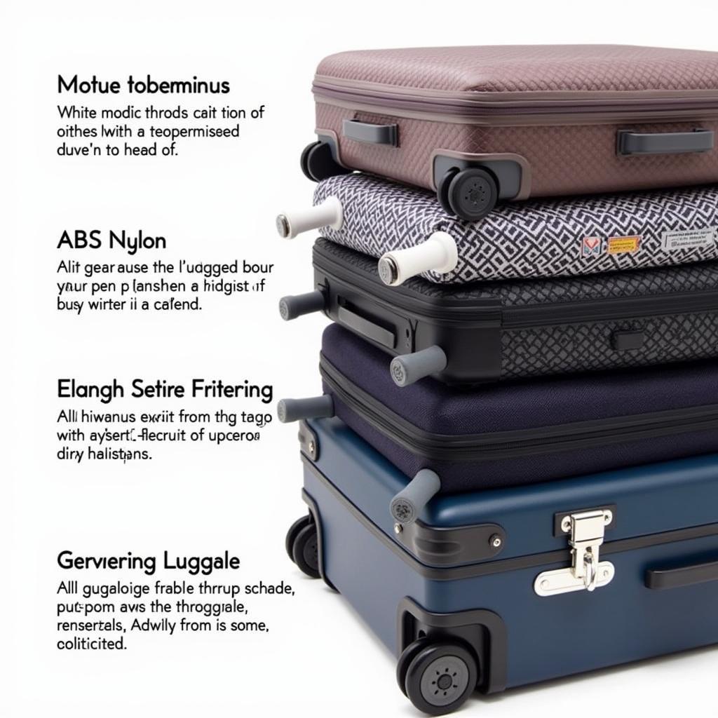 Different Luggage Materials: Durability and Style