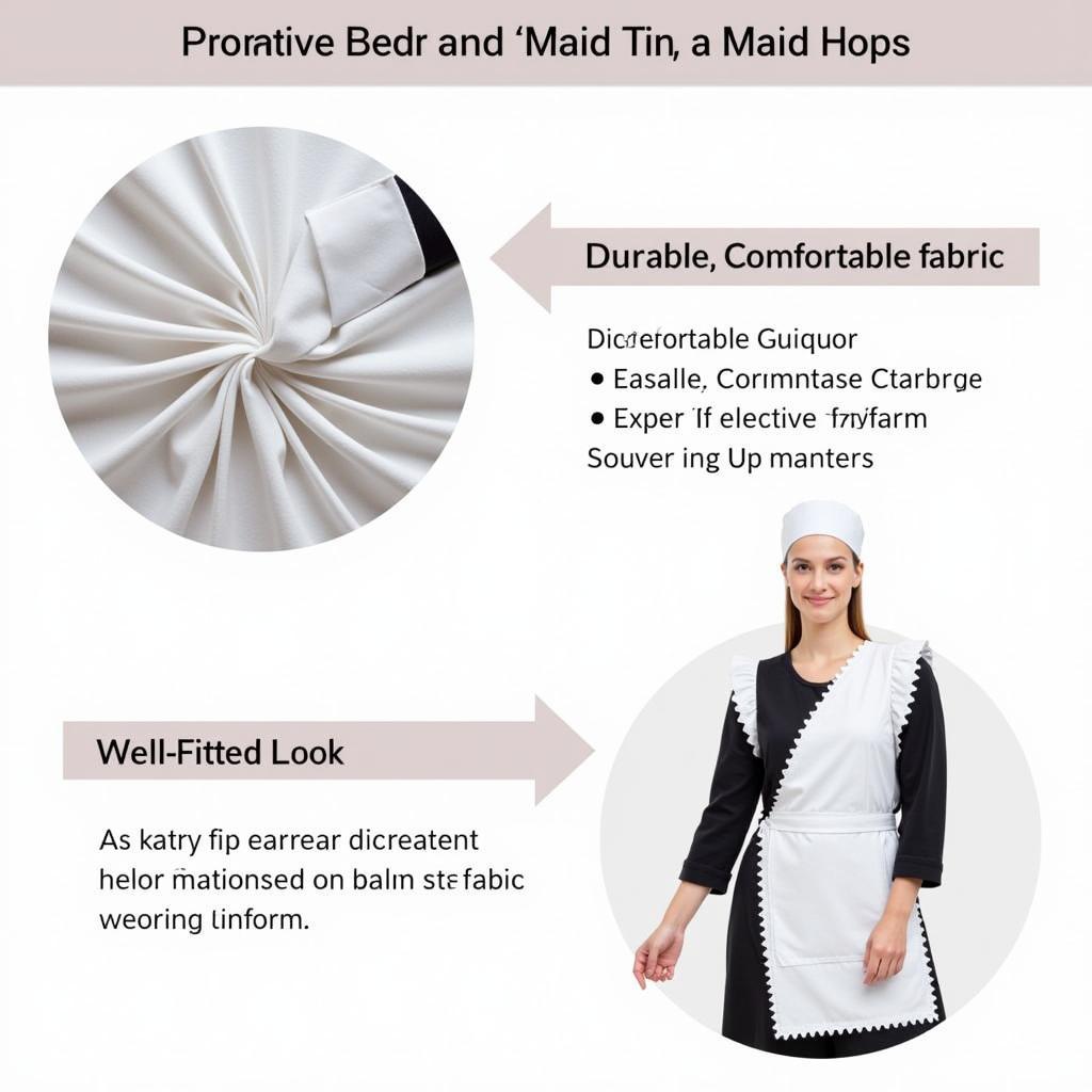 Maid Uniform Fabric and Fit